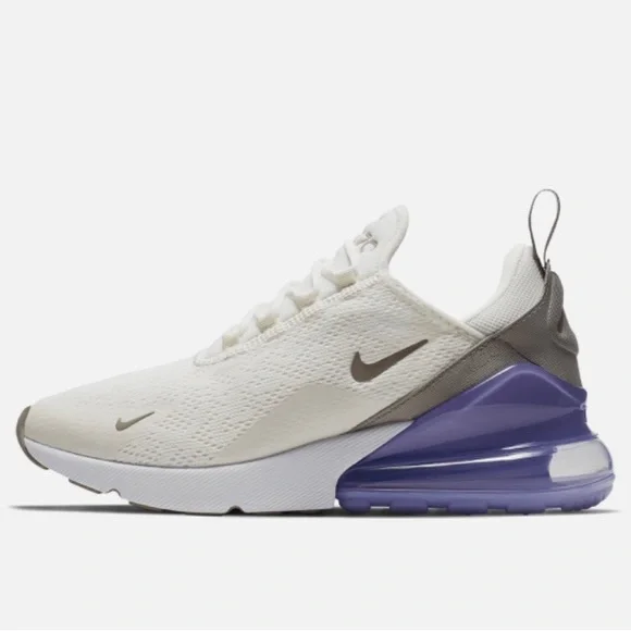 Nike air max 270 white sail pumice purple